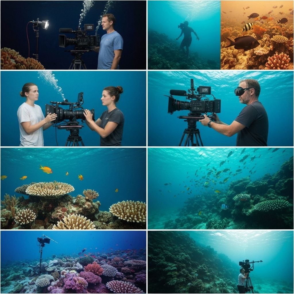 Filming in the Wild - Behind the scenes of Storm to Utopia documentary production, showcasing Pink Dolphin Fund's marine conservation filmmaking process